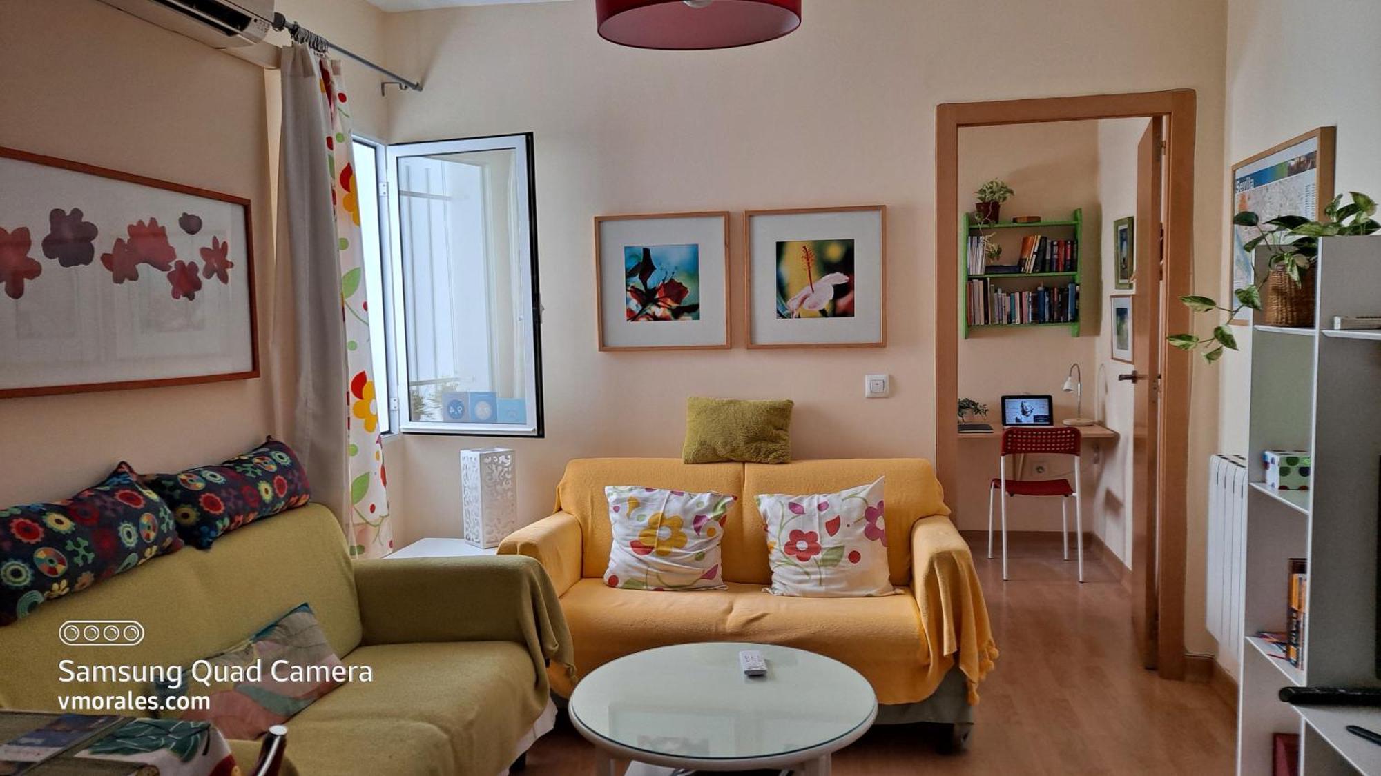 Apartamento Verde, Tranquilo, 2 D, Parking Opcional Sevilla Kültér fotó