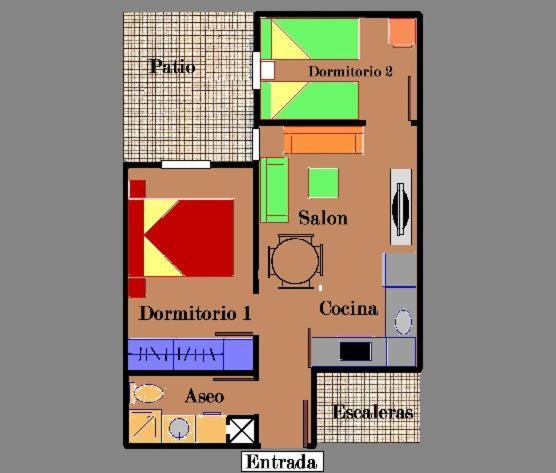 Apartamento Verde, Tranquilo, 2 D, Parking Opcional Sevilla Kültér fotó